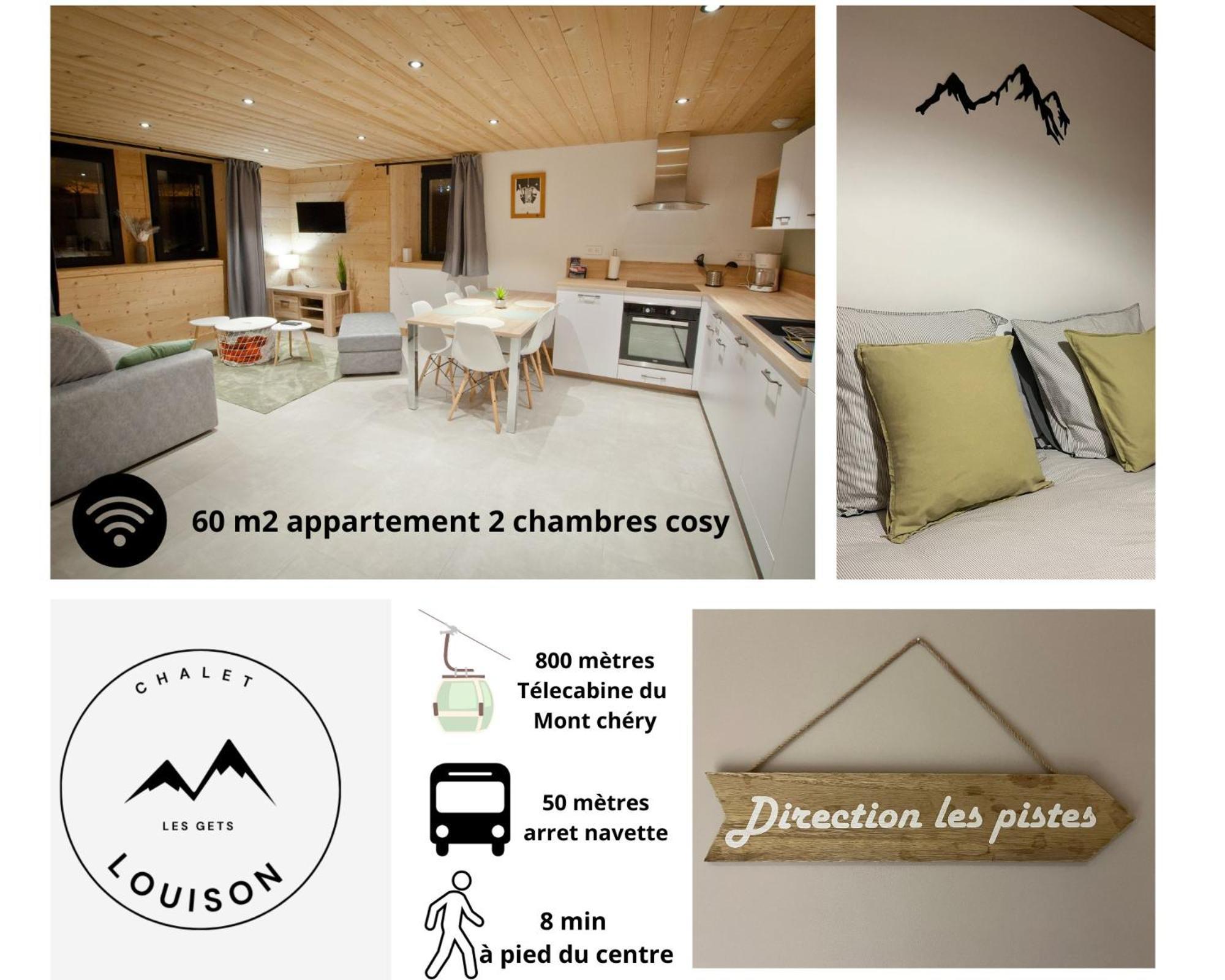 Appartement Chalet Louison Les Gets Esterno foto
