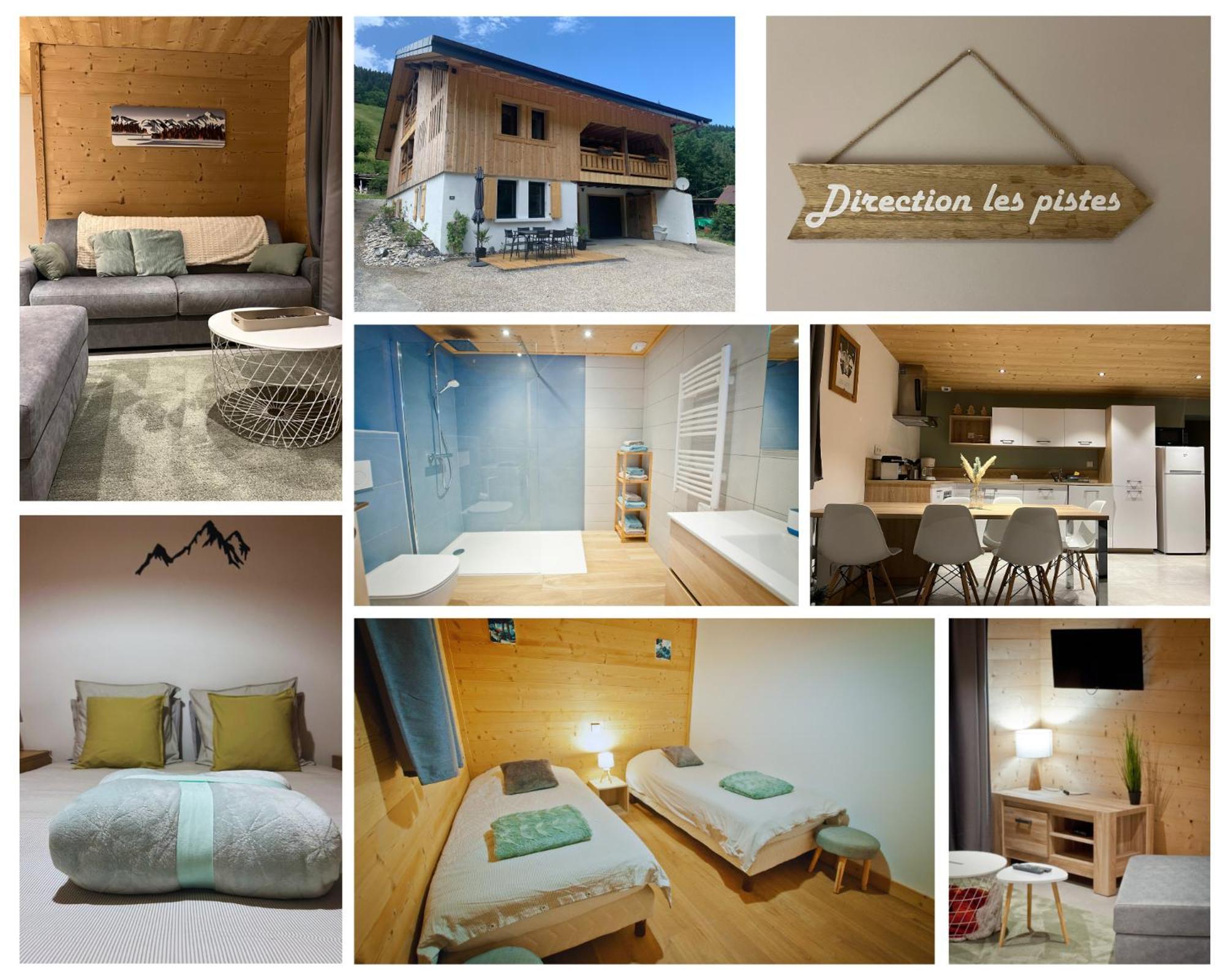 Appartement Chalet Louison Les Gets Esterno foto